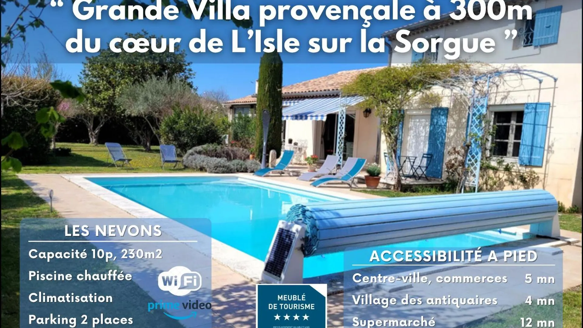 La Villa Des Lavandes - A 300M Du Centre, Au Calme, Et Au Vert ! L'Isle-sur-la-Sorgue France